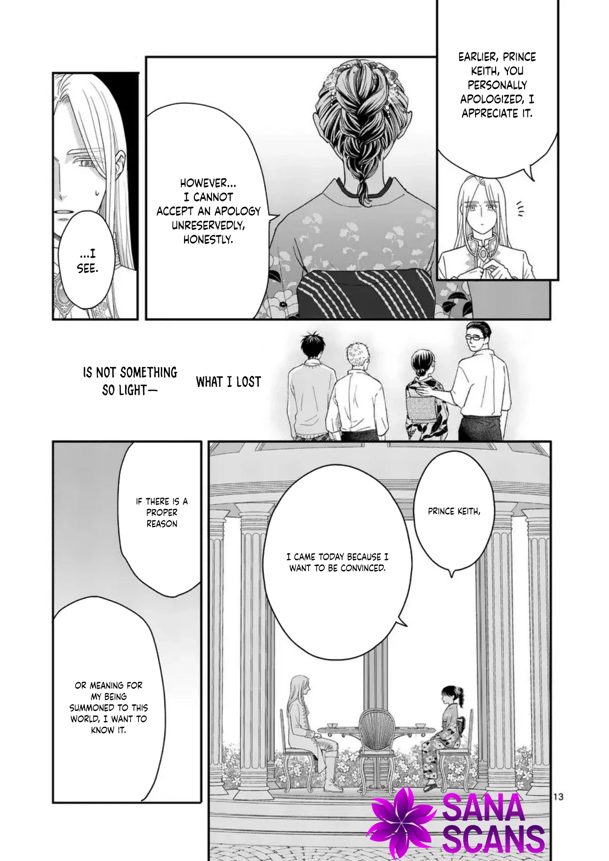 Got summoned to another world by accident, so I’ll just make Japanese sweets. Chapter 8 - . Page 13